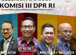 Nama Anggota Komisi 3 Dpr Ri